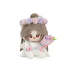 【In Stock】PLUSH WONDERLAND Heaven Official's's Blessing Hua Cheng/Xie Lian Plush Cotton 15CM Sitting Posable Doll Qbaby Splendid Flower Series