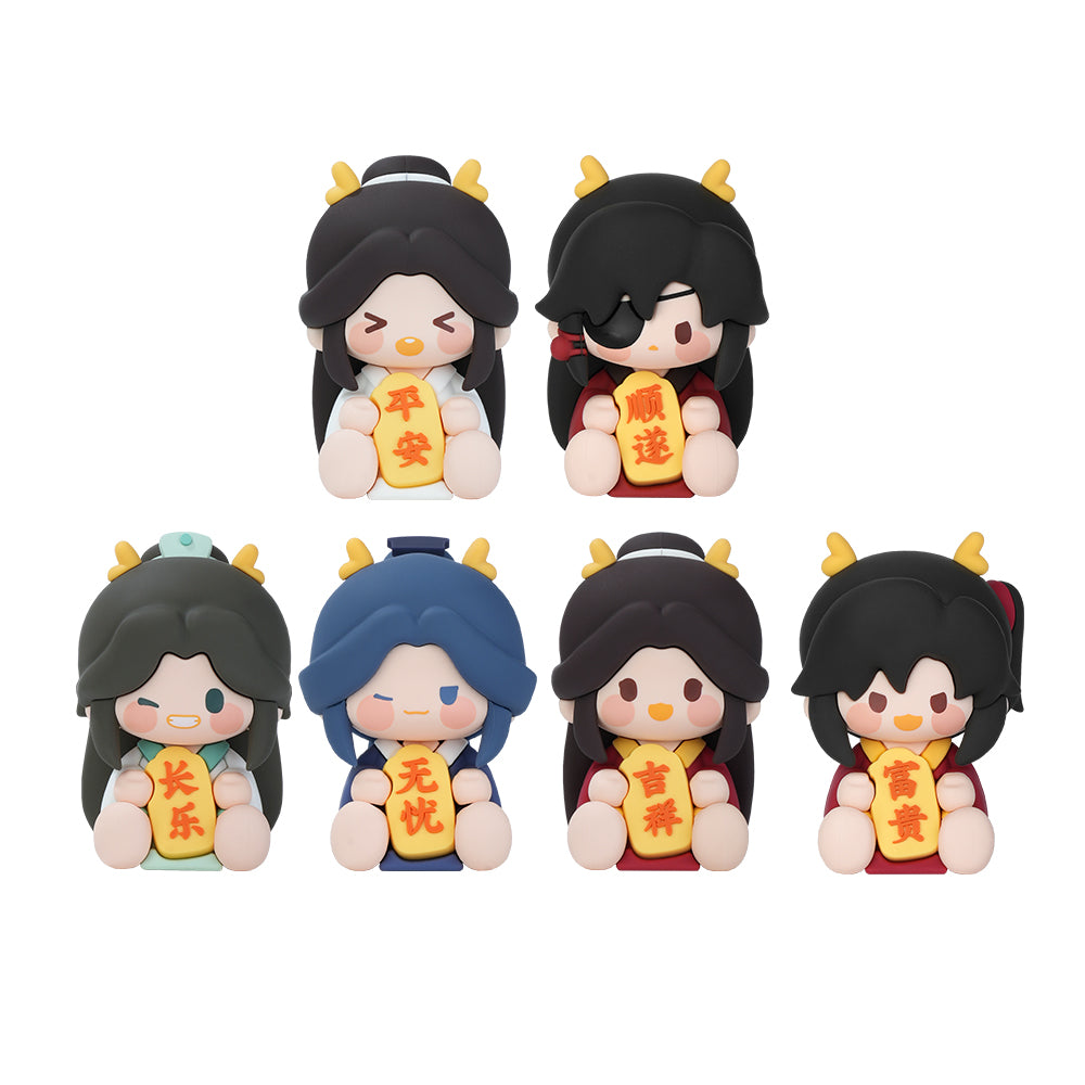 【VORVERKAUF】PLUSH WONDERLAND Anime Heaven Official's Blessing XieLian / HuaCheng / Shiqingxuan / Lingwen / Ling Wen Weiches Plastikornament Xie Lian / Hua Cheng / Shi Qingxuan Mystery Box