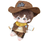 【In Stock】PLUSH WONDERLAND Desert Western Cowboy Plushies Cotton 10CM/20CM Doll Clothes