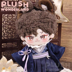 【SOFORT VERFÜGBAR】PLUSH WONDERLAND Night Sakura Lila Elegante japanische Kimono-Puppenkleidung (20 cm)