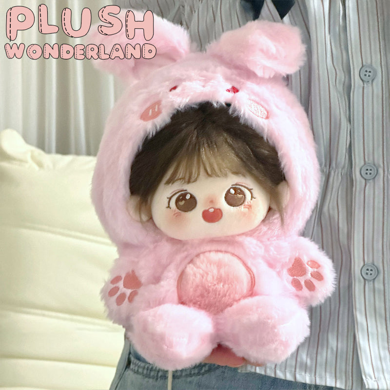 【INSTOCK】PLUSH WONDERLAND Animal Cute Fluffy One-Piece Suit 20CM Doll Clothes