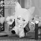 【Sold Out】PLUSH WONDERLAND pink fox Plushie 20CM Doll FANMADE Spicy Strategist   【Sold Out】PLUSH WONDERLAND pink fox Plushie 20CM Doll FANMADE Spicy Strategist