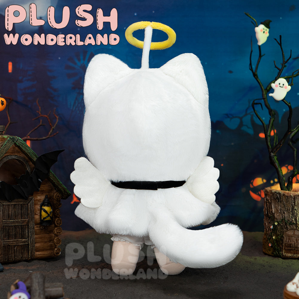 【IN STOCK】PLUSH WONDERLAND Doll Clothes 10CM Halloween Cloak White Orange