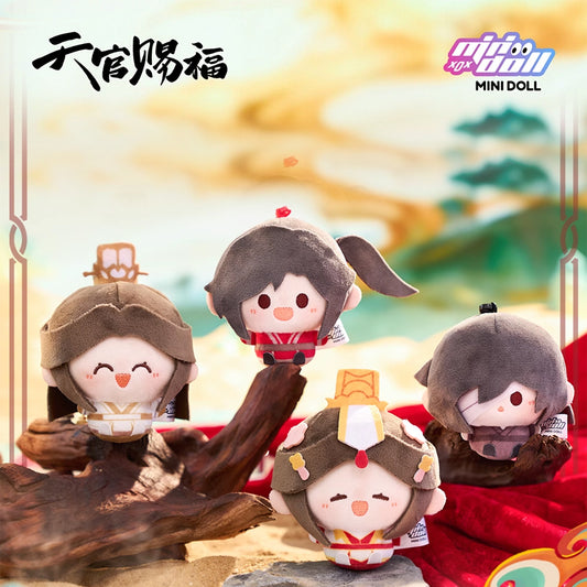 【PRESALE】PLUSH WONDERLAND Heaven Official’s Blessing Xie Lian/Hua Cheng 10CM Plush Doll KeychainTGCF