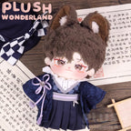 【SOFORT VERFÜGBAR】PLUSH WONDERLAND Night Sakura Lila Elegante japanische Kimono-Puppenkleidung (20 cm)