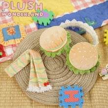Load image into Gallery viewer, 【Consignment Sales】PLUSH WONDERLAND Hamburgers / Muffins Earmuffs Scarf Plushie 20CM Cute
