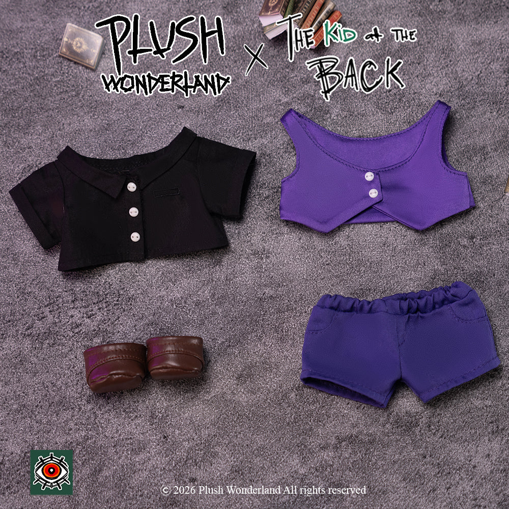【PRESALE】【Authorized】PLUSH WONDERLAND The Kid at the Back Jericho Ichabod Plushie 20CM Cotton Doll Authorized