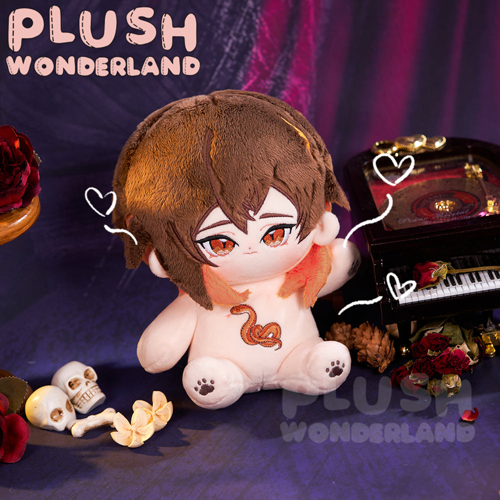 【Ausverkauft】Plüschtier „Kleine rote Schlange“ aus dem Wunderland, 20 cm, aus Baumwolle, handgefertigt