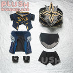 【VORVERKAUF】WUNDERLAND-Plüschtier „Maskierter Papa“, 20 cm, aus Baumwolle, Fan-Herstellung