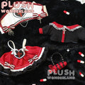 【In Stock】PLUSH WONDERLAND Bloody Mary Nurse Gothic Red and Black Plushies Cotton Doll Clothes 20 CM