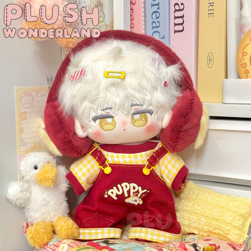 【In Stock】PLUSH WONDERLAND Pudding Apple Dog Plushies Cotton Doll Clothes 20CM