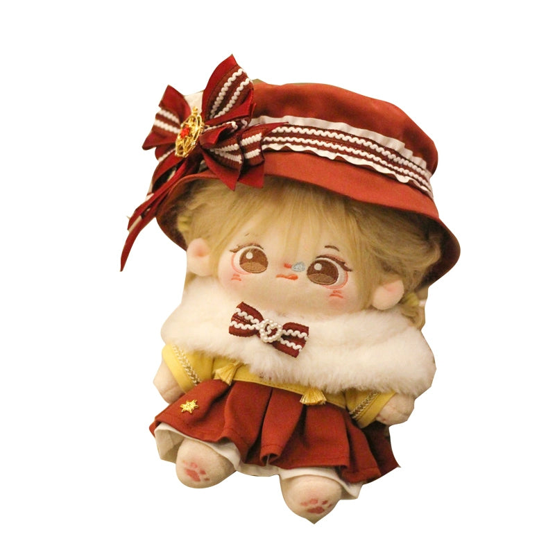 【Auf Lager】Plüschtier „Wunderland Sundown Love Letters“, 20 cm, aus Baumwolle, mit Kleidung