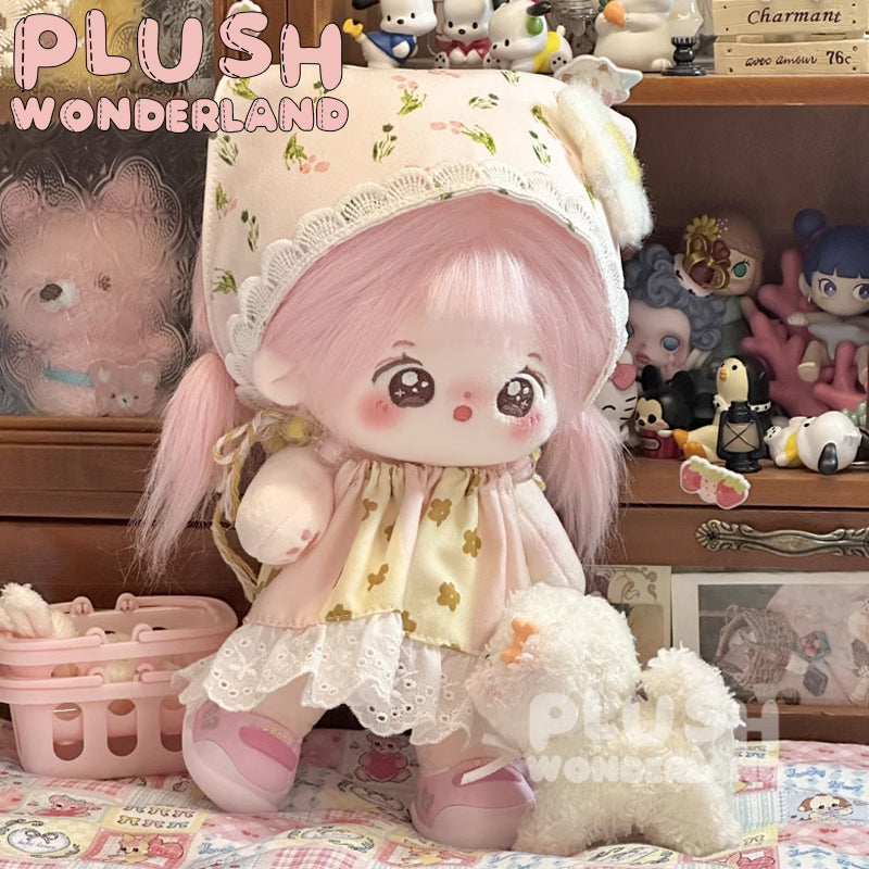 【IN STOCK】PLUSH WONDERLAND Pastoral Style Dress Plushies Cotton Doll Clothes 20CM