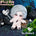 【Ausverkauft】【SKELETT】Glattes Haar, 20 cm große Puppe (ohne Kleidung)