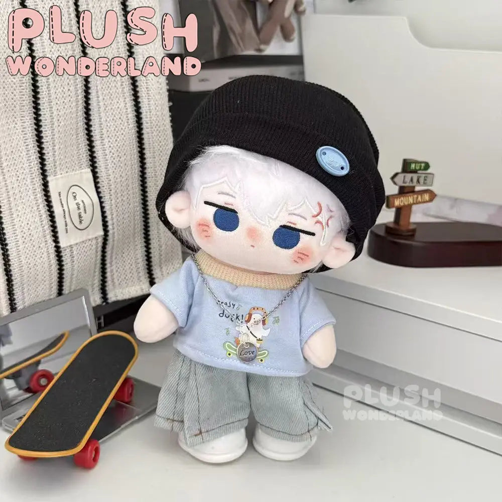 [20CM Doll Clothes] Cute Dress & Overalls Outfit Set