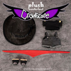 【VORVERKAUF】【Autorisierter Händler】PLUSH WONDERLAND Crowscare Ryo Night Ver. 20CM Plüschtier aus Baumwolle