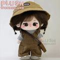 [20CM Doll Clothes] Brown Overall Set