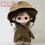 [20CM Doll Clothes] Brown Overall Set