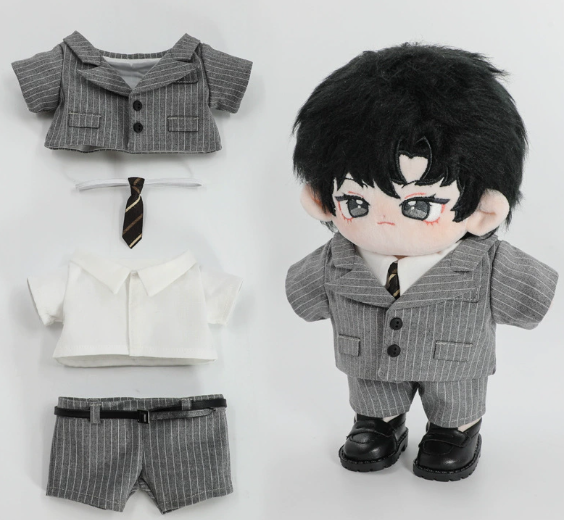 【INSTOCK】PLUSH WONDERLAND British-Style Suit Set 20CM Doll Clothes