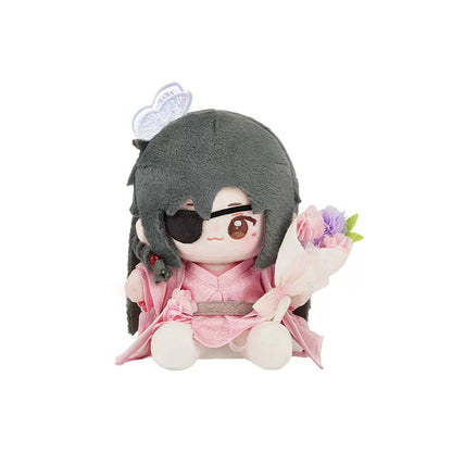 【PRESALE】PLUSH WONDERLAND Heaven Official's's Blessing Hua Cheng/Xie Lian Plush Cotton 15CM Sitting Posable Doll Qbaby Splendid Flower Series