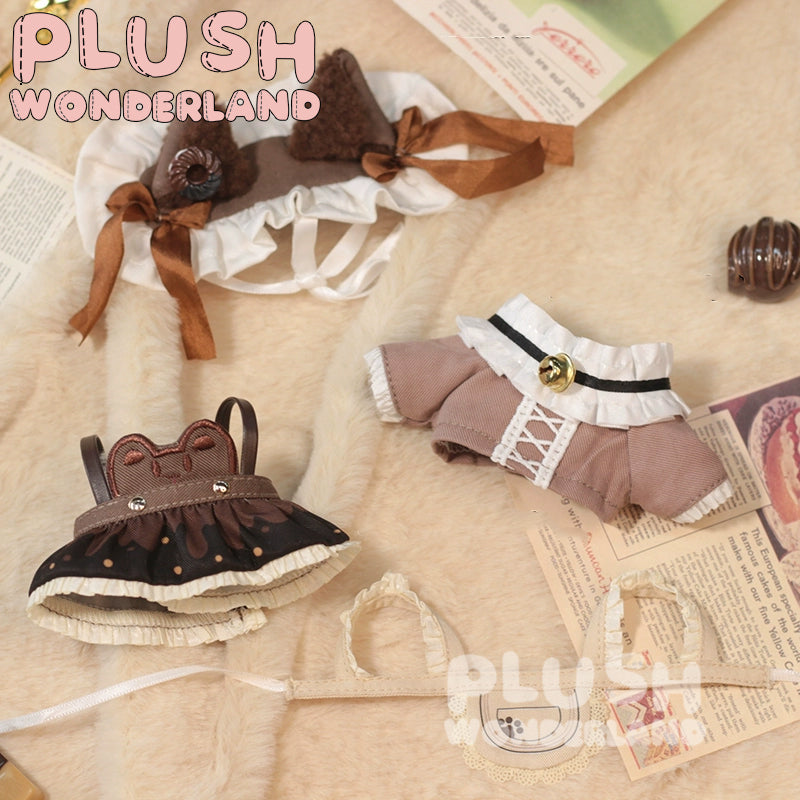 【IN STOCK】PLUSH WONDERLAND Cafe Maid Plushies Cotton Doll Clothes 10 CM