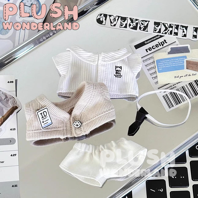 【PRESALE】PLUSH WONDERLAND Intern Uniform Plushies Cotton Doll Clothes 10CM