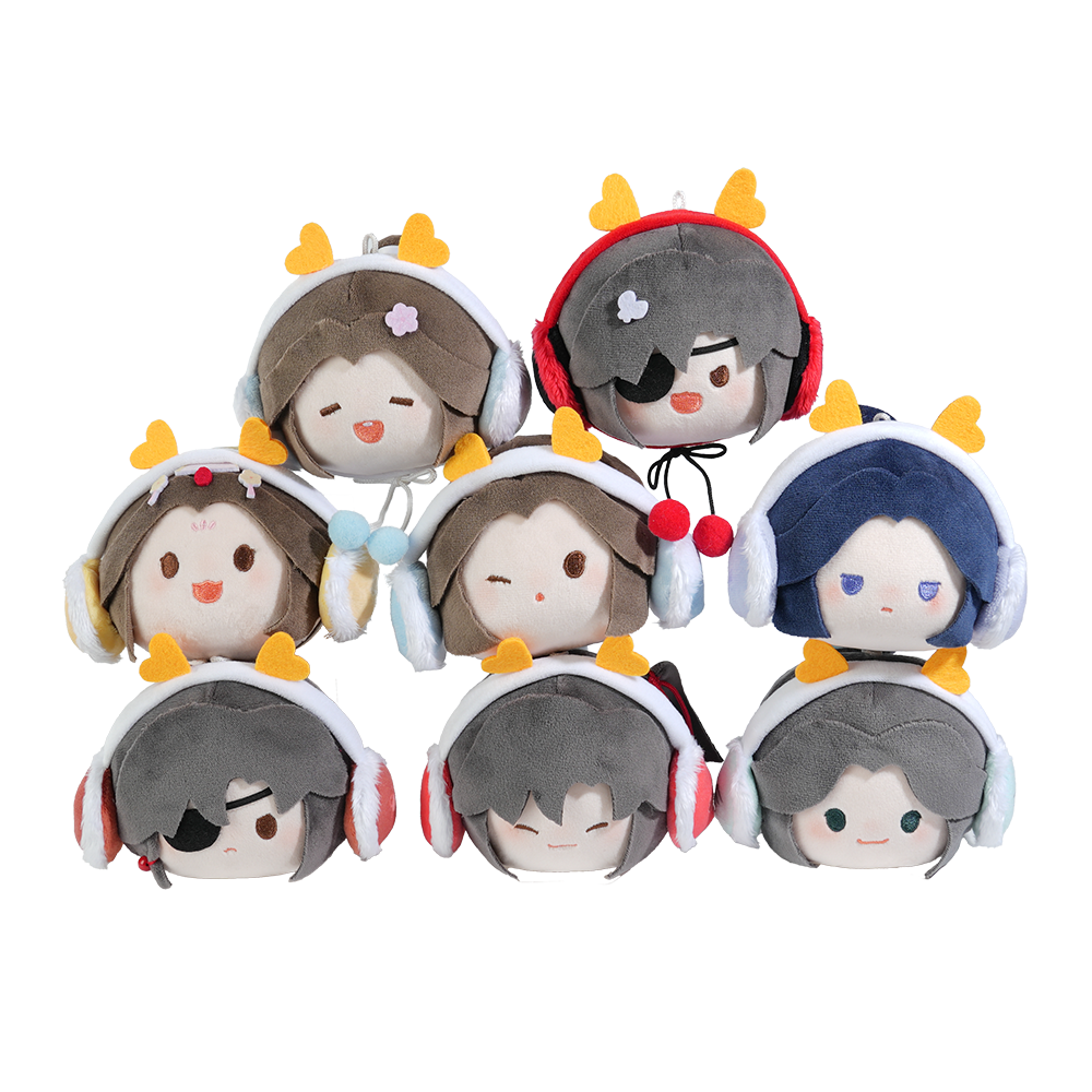 【Auf Lager】PLUSH WONDERLAND Anime Heaven Official's Blessing XieLian / HuaCheng / Shiqingxuan / Lingwen / Ling Wen Plüschanhänger Xie Lian / Hua Cheng / Shi Qingxuan Mystery Box