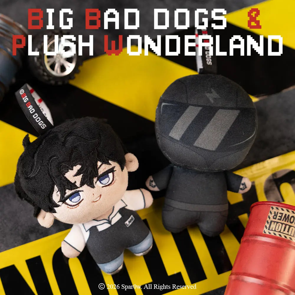 [10CM Doll] [Authorized] Big Bad Dogs Lane/BB Plushie Keychain