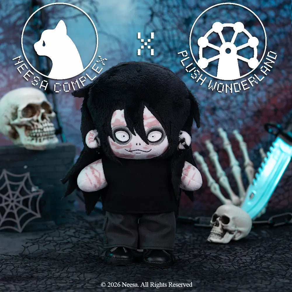 [20CM Doll] [Authorized] Fear Me [Jeff the Killer's Dating Sim] Jeff Plushie
