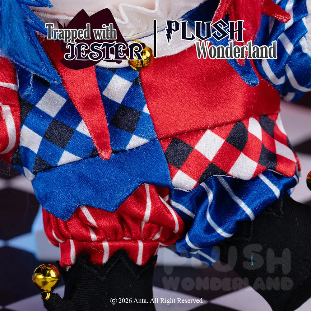 【In Stock】【Authorized】PLUSH WONDERLAND Trapped with Jester Jester Plushie Cotton Doll   【In Stock】【Authorized】PLUSH WONDERLAND Trapped with Jester Jester Plushie Cotton Doll