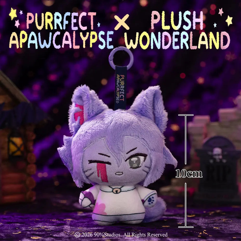 [10CM Doll] [Authorized] Purrfect Apawcalypse Plushie Keychain