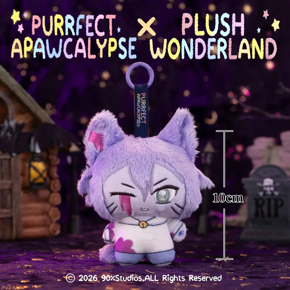 [10CM Doll] [Authorized] Purrfect Apawcalypse Plushie Keychain