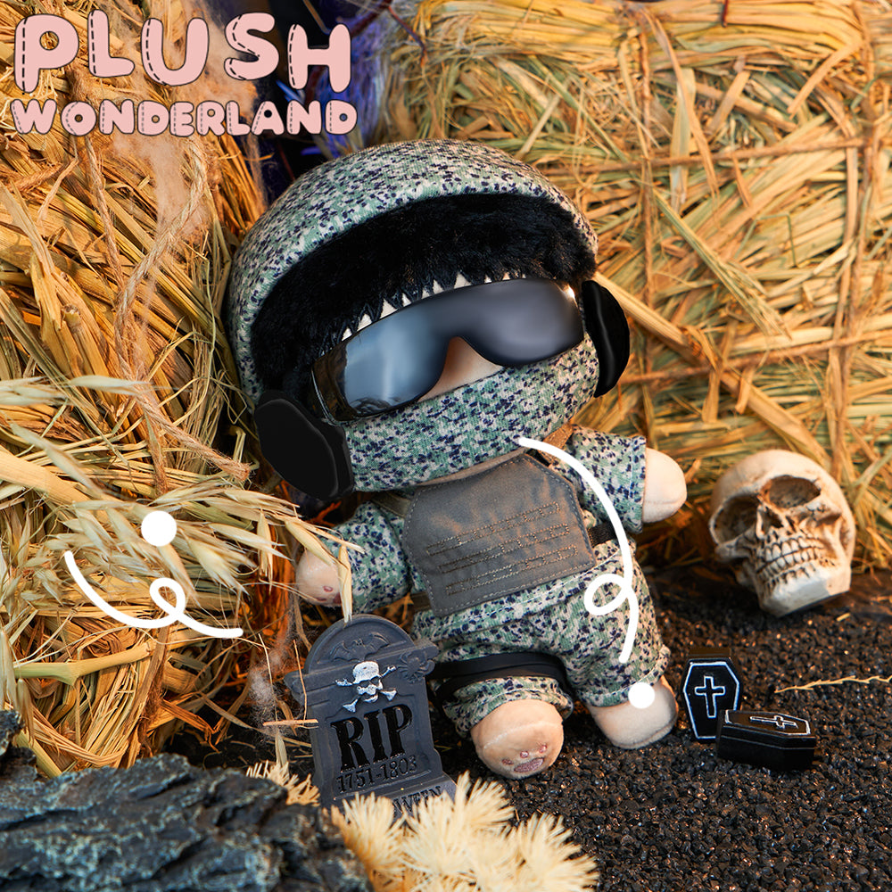 【In Stock】PLUSH WONDERLAND Tiger in Camouflage Plushies Cotton 20CM Doll FANMADE COD