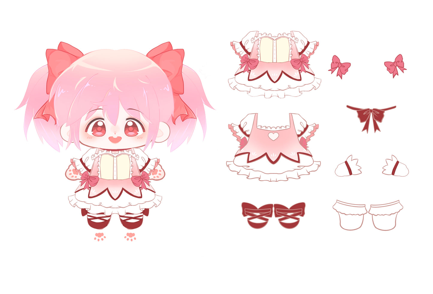 【Poll-Failed】PLUSH WONDERLAND Anime Guardian of Dreams Plushie Cotton Doll 20CM FANMADE