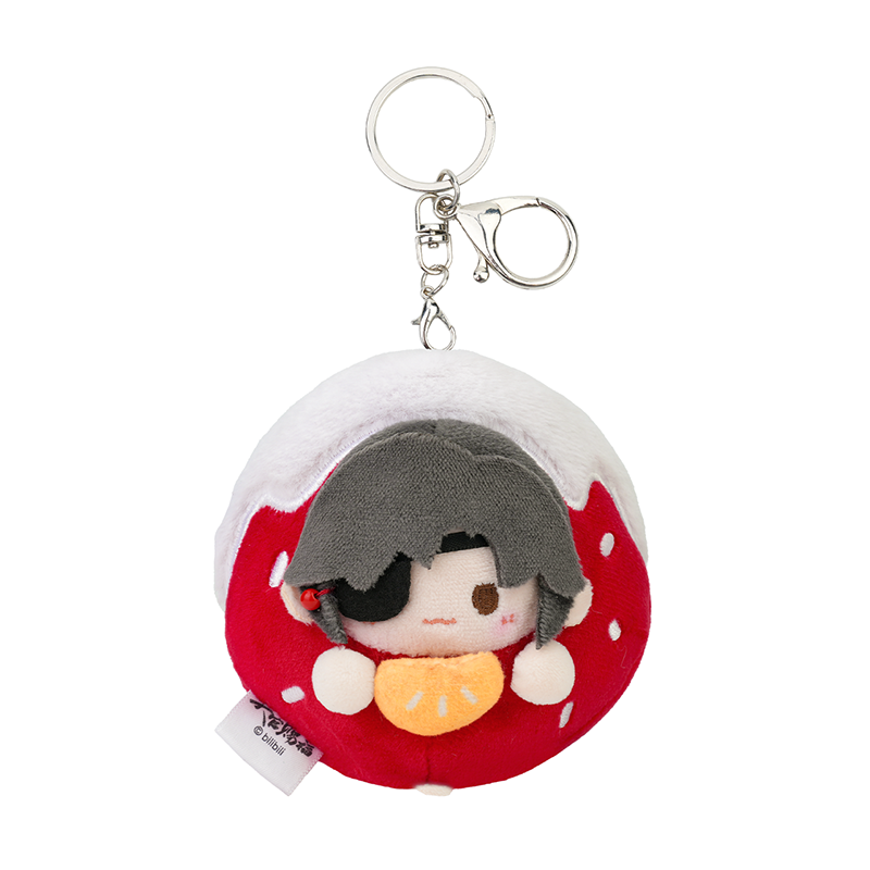【In Stock】PLUSH WONDERLAND Heaven Official's's Blessing Hua Cheng/Xie Lian Plush Cotton 8CM Doll Chinese Food Series XieLian TGCF Stretchable Plush Pendant