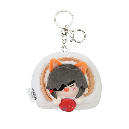 【PRESALE】PLUSH WONDERLAND Heaven Official's's Blessing Hua Cheng/Xie Lian Plush Cotton 8CM Doll Chinese Food Series XieLian TGCF Stretchable Plush Pendant