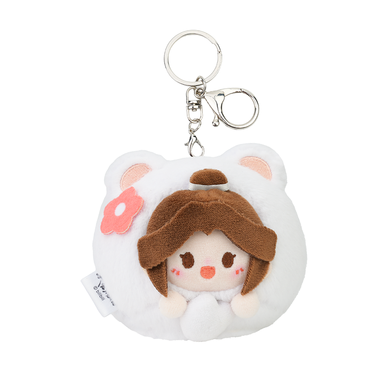 【In Stock】PLUSH WONDERLAND Heaven Official's's Blessing Hua Cheng/Xie Lian Plush Cotton 8CM Doll Chinese Food Series XieLian TGCF Stretchable Plush Pendant