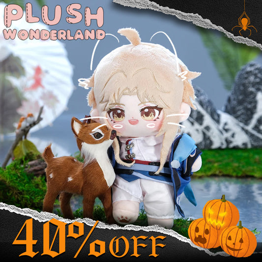 【Halloween 40% OFF】【Last Batch】【In Stock】PLUSH WONDERLAND sword-wielding genius Plushie FANMADE Yan Qing