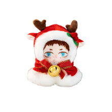 Load image into Gallery viewer, 【IN STOCK】PLUSH WONDERLAND Christmas Cape/ Elk /Snowman Cotton Doll Clothes 10CM Keychain
