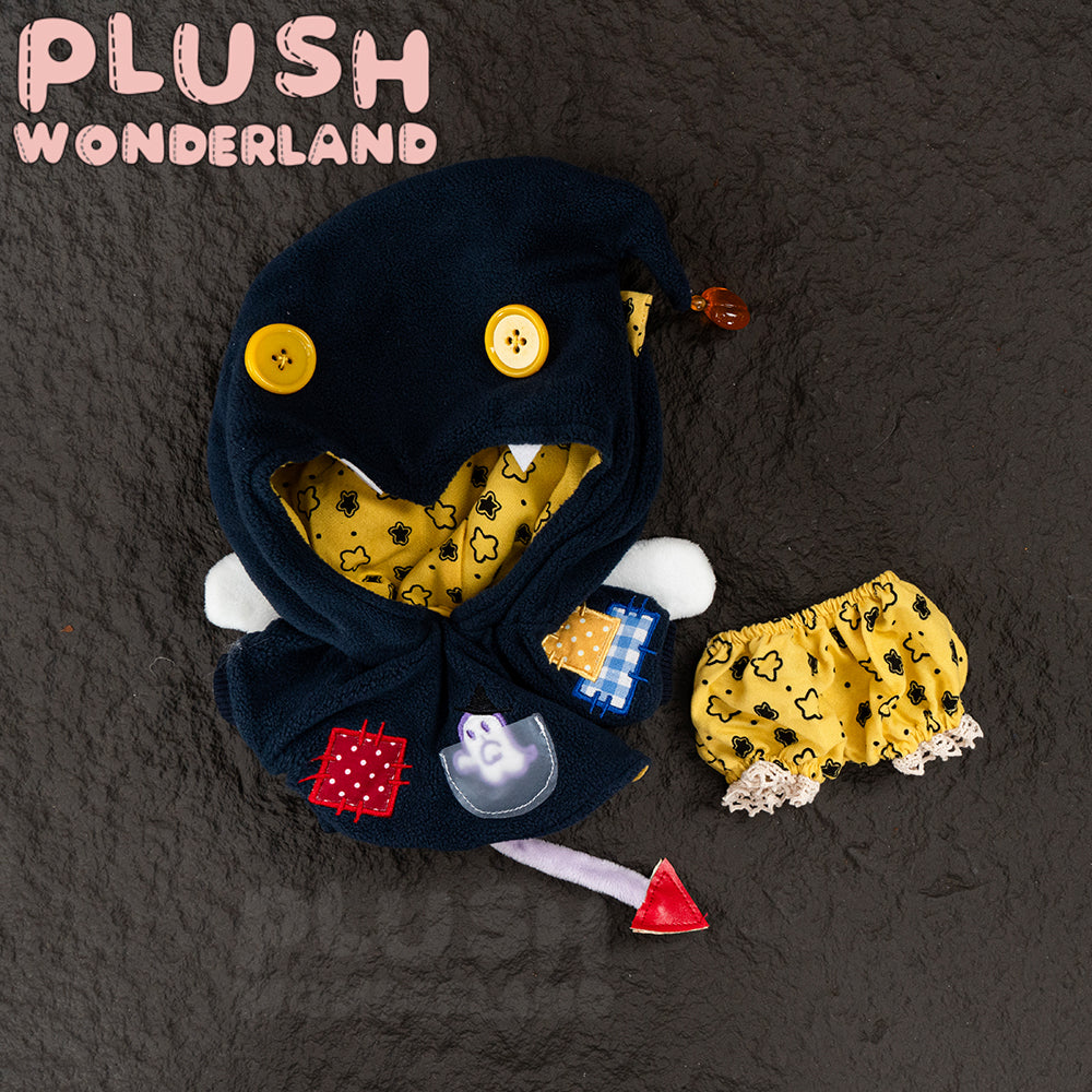 【IN STOCK】PLUSH WONDERLAND Doll Clothes 10CM/20CM Halloween Ghost Clothes White Purple Navy