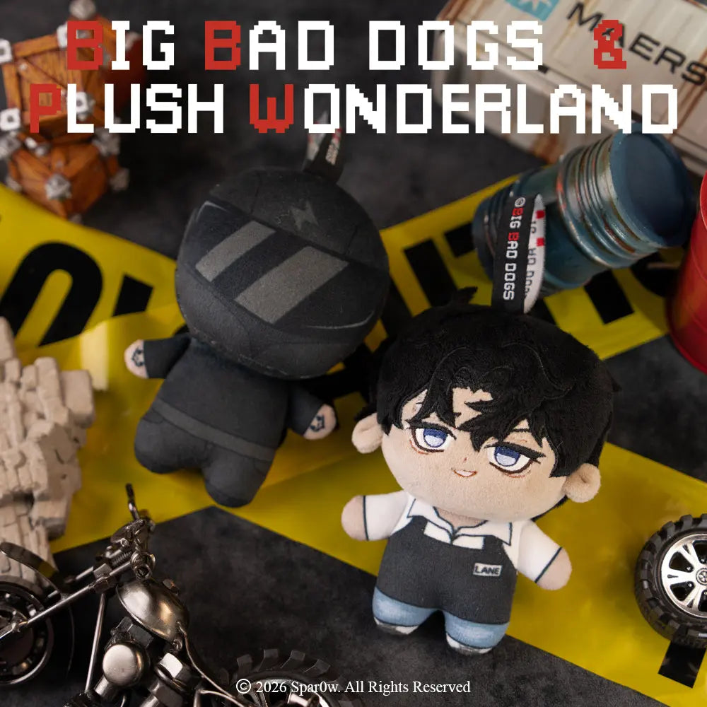 [10CM Doll] [Authorized] Big Bad Dogs Lane/BB Plushie Keychain