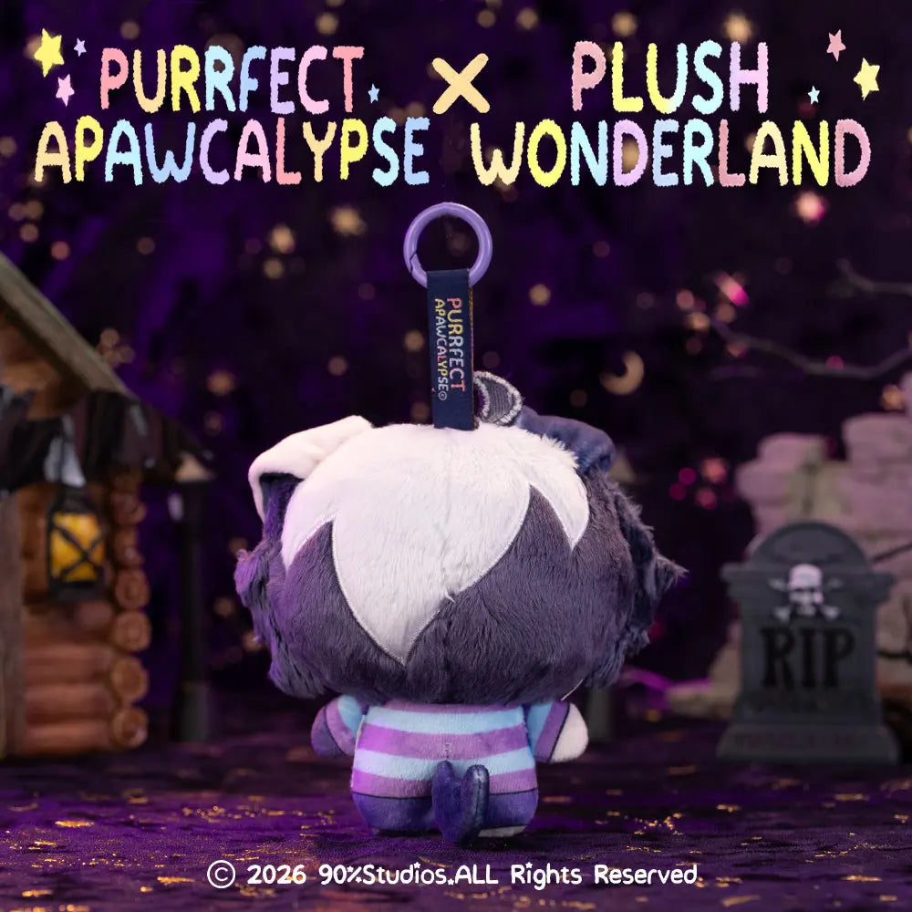 [10CM Doll] [Authorized] Purrfect Apawcalypse Plushie Keychain