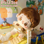 【Auf Lager】Plüsch-Wunderland-Puppenkleidung für die cremefarbene Hase Kiri (15 cm/20 cm) aus Baumwolle