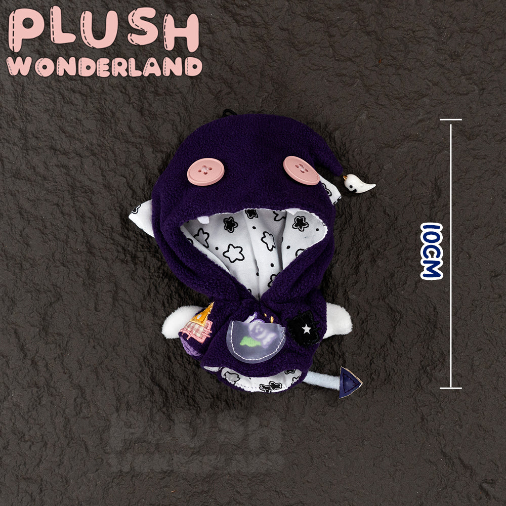 【IN STOCK】PLUSH WONDERLAND Doll Clothes 10CM/20CM Halloween Ghost Clothes White Purple Navy