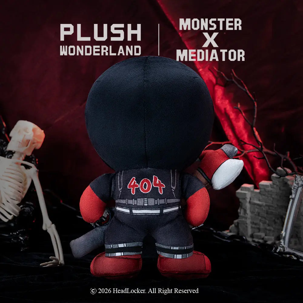 【Auf Lager】【Autorisierter Händler】PLUSH WONDERLAND Monster X Mediator NauseAxe404 Plüschtier aus Baumwolle