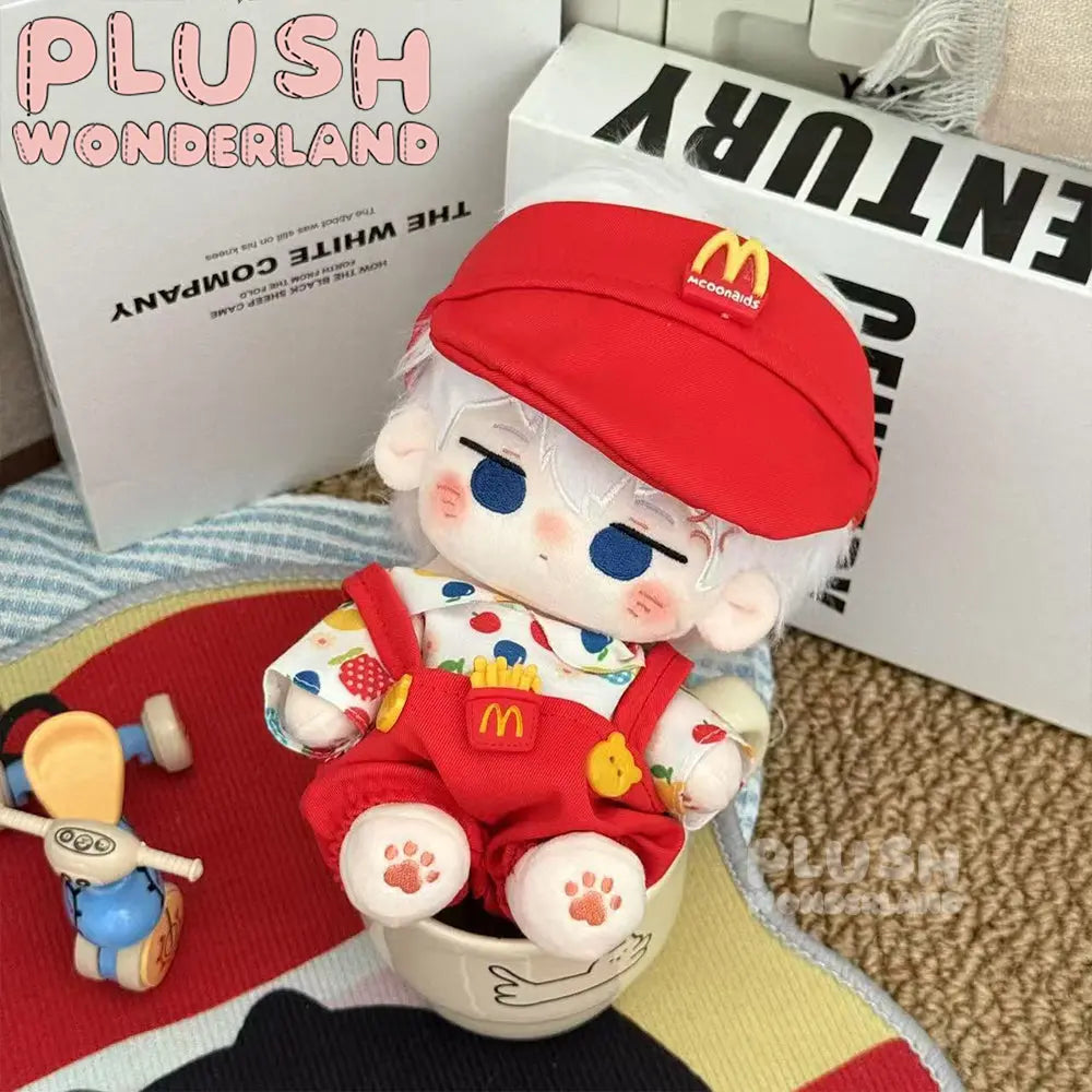 [20CM Doll Clothes] Cute Dress & Overalls Outfit Set