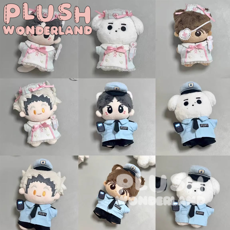 【PRESALE】PLUSH WONDERLAND Police Nurse Uniform Plushies Cotton Doll Clothes 10CM