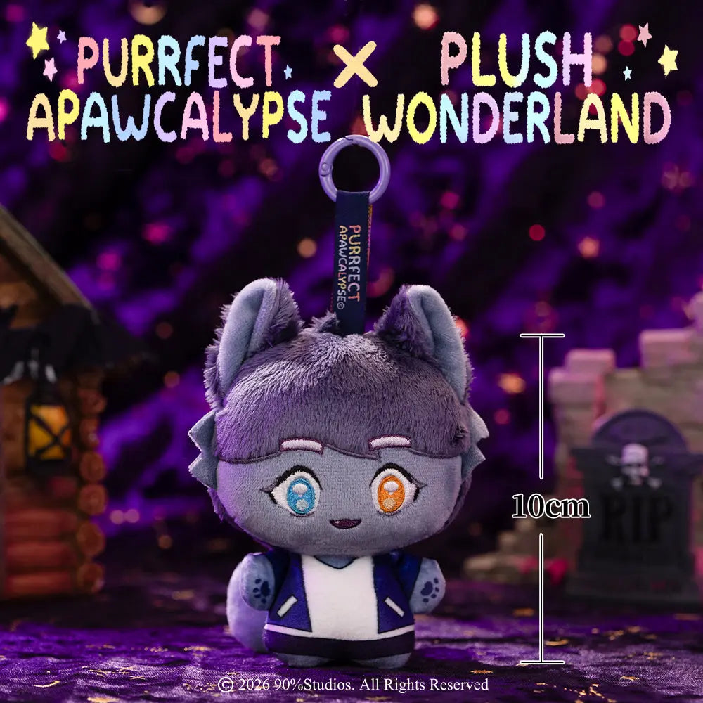 [10CM Doll] [Authorized] Purrfect Apawcalypse Plushie Keychain