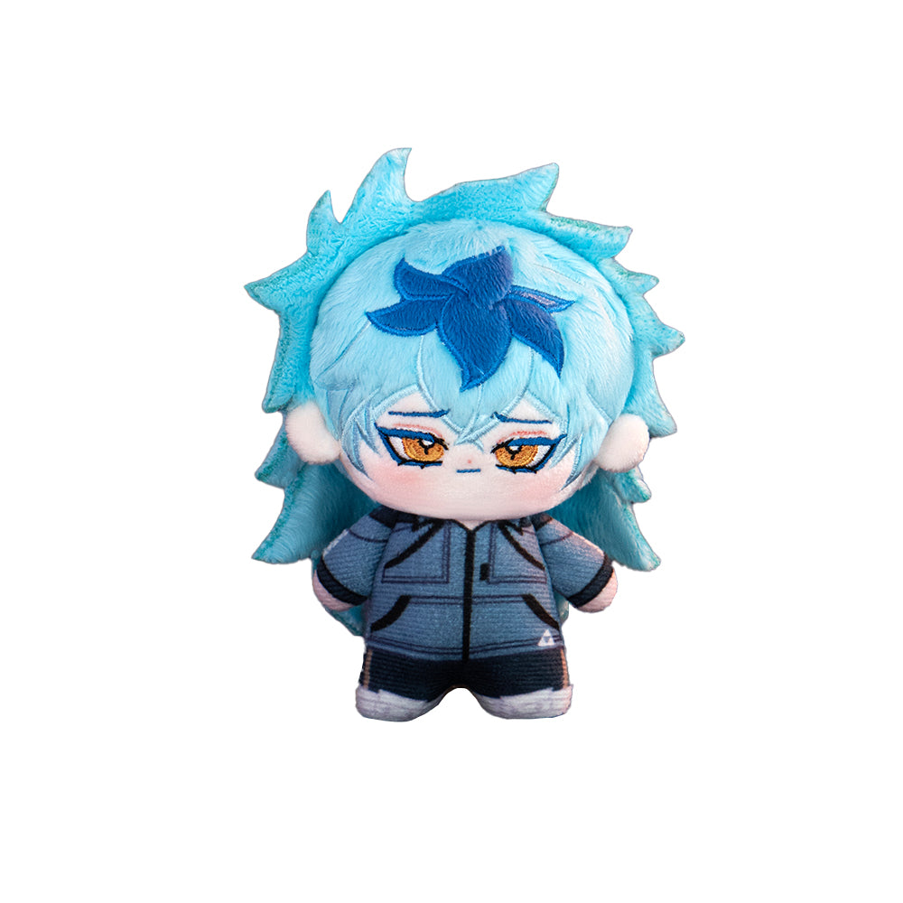 【PRESALE】PLUSH WONDERLAND Blue Hair Printed Body Doll Plushie 10CM FANMADE