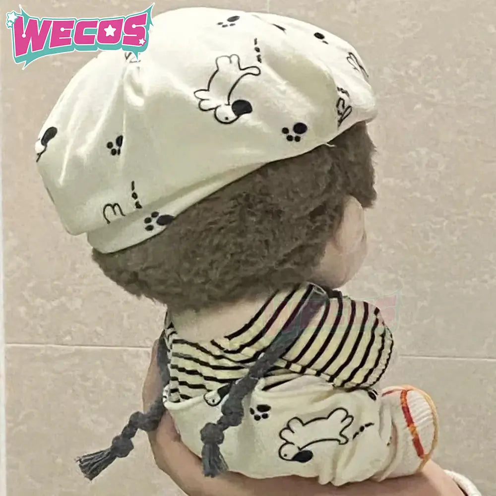 [10/20CM Doll Clothes] Puppy Overalls Set